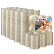 Sure-Max Premium Carton Packing Tape 2.0 mil 330 Feet (110 yards) - Clear