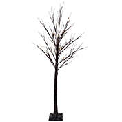 Northlight 6&#39; Lighted Christmas Birch Twig Tree Outdoor Decoration - Warm White LED Lights