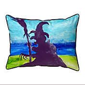 Betsy Drake Wicked Witch Large Indoor/Outdoor Pillow 16x20