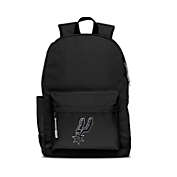 Mojo Licensing LLC San Antonio Spurs Lightweight 17" Campus Laptop Backpack - Ideal for the Gym, Work, Hiking, Travel, School, Weekends, and Commuting