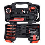 FX Tools 40 Piece Tool Set Screwdriver Hammer Measuring Tape Pliers Wrench New