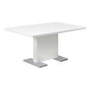 Monarch Specialties I 1090 Dining Table - 35&quot; X 60&quot; / High Glossy White