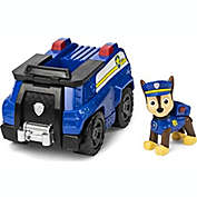 Paw Patrol Chase&#39;s Patrol Cruiser Vehicle with Collectible Figure for Kids Aged 3 and Up