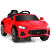 Honeyjoy 12V Kids Ride On Car Maserati GranCabrio Licensed, Red
