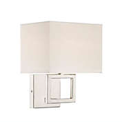 Trade Winds Lighting TW021764PN 1-Light Transitional Wall Sconce Light, 100 Watts, in Polished Nickel