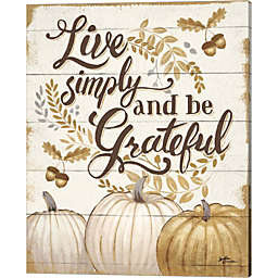 Great Art Now Grateful Season I by Janelle Penner 16-Inch x 20-Inch Canvas Wall Art
