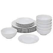 Kitcheniva 18-Piece Dinnerware Set Round Dinner Plates