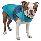 Pet Life Touchdog Lightening-Shield Waterproof 2-in-1 Convertible Dog Jacket w/ Blackshark technology (X-Large)