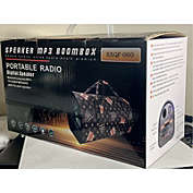 Digital Speaker MP3 BOOMBOX Portable Radio USB FM TF MP3