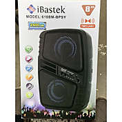 iBastek Bluetooth Wireless Speaker 6.5â€ 6.5â€  2400mAh With Mic/Remote/FM Radio/USB