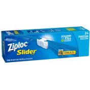 Ziploc Slider Gallon Freezer Bag Value Pack, 24 CT