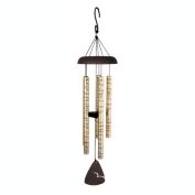 Outdoor Living and Style 30" Gold Signature Sonnets Mother Outdoor Patio Garden Wind Chime