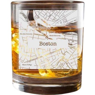 Xcelerate Capital- College Town Glasses Boston College Town Glasses (Set of 2)