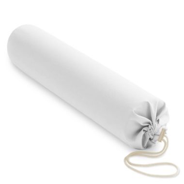 Saloniture Flannel Cylinder Pillow Case Cover for Massage Table Bolsters - 30 x 6 Inch with Drawstring Closure. View a larger version of this product image.