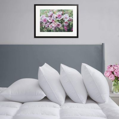 Super Soft 4-Pack Hypoallergenic Down-Alternative Bed Pillows