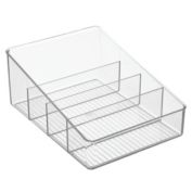 mDesign Large Plastic Kitchen Food Packet/Pouch Organizer Caddy