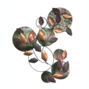 D-Art collection Iron Leaves Wall Decor