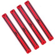 SiliSlick Magnetic Knife/Tool Rack - 4 Red