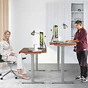 Slickblue Electric Height Adjustable Standing Desk with Memory Controller