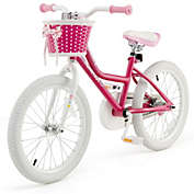 Gymax Kids Bicycle 18&#39;&#39; Toddler & Kids Bike w/Training Wheels for 6-8 Year Old Kids