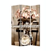 Screen Gems Home Decorative Valentine Screen Room Divider - 3 Panel