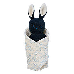 Manhattan Toy Bunny Rattle + Burp Cloth