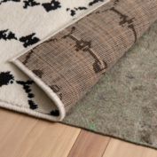 Flash Furniture Minnie Slide-Stop Multi-Surface Reversible Non-Slip Cushion Rug Pad, 1/4" Thick, Floor Protection, for 8&#39;x10&#39; Area Rug, Gray