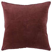 Rizzy Home 22" x 22" Pillow Cover - T17892 - Rust