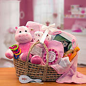 GBDS Our Precious Baby Carrier - Pink - baby bath set -  baby girl gifts - new baby gift basket
