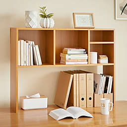 DormCo The College Cube - Dorm Desk Bookshelf - Beech