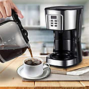 Smilegive Drip Coffee Machine Drip Coffee Maker Compact Coffee Pot Brewer With Keep Warm