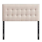 Home 2 Office Kirkwood 61.02 in. W Beige Full and Queen Expandable Width Headboard