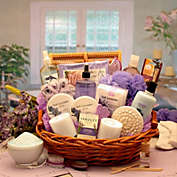 GBDS The Essence of Lavender Spa Gift Basket - spa baskets for women gift