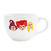 Disney Hocus Pocus Sanderson Sisters Ceramic Soup Mug   Bowl For Ice Cream, Cereal, Oatmeal   Large Coffee Cup For Espresso, Caffeine, Beverages   Halloween Gifts and Collectibles   Holds 24 Ounces