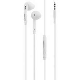 Samsung OEM EO-EG920BW 3.5mm Premium Sound/Stereo Earbud Headphones with Remote and Mic, Comes With Extra Ear Gels - 2 Pack - Bulk Packaging - White