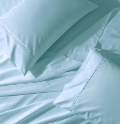 Aqua Solid All Bedding Sets Items Choose Size & Item 1000 TC Pure Egypt Cotton 