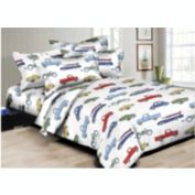 Superity Linen Busy Street 180TC Poly/Cotton Duvet Set