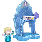 Fisher-Price Little People - Disney Frozen Elsa&#39;s Palace Portable playset with Figure