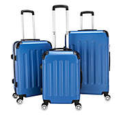 Kitcheniva 3-Pieces 20"24"28" Luggage Travel Set, Dark Blue