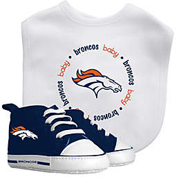 BabyFanatic 2 Piece Gift Set - NFL Denver Broncos - Officially Licensed Baby Apparel