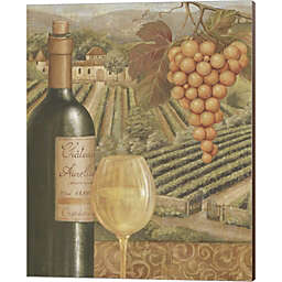 Great Art Now French Vineyard III by Daphne Brissonnet 16-Inch x 20-Inch Canvas Wall Art