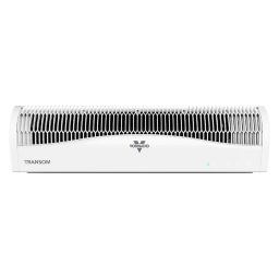 Vornado TRANSOM White Window Fan with Reversible Exhaust