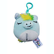 Scented Squishmallows Justice Exclusive Crystal the Unicorn Letter &quot;L&quot; Clip On Plush Toy