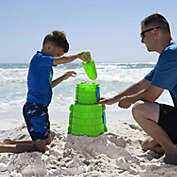 Create A Castle Tower Kit in  6pcs Green
