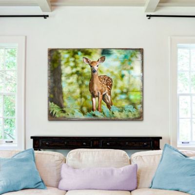 A Group of Deer in the Snow Bedroom Living Room Dorm Wall Hanging Tapestry 