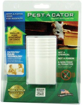 Global Instruments Electric Pest-A-Cator Rodent Repelling Aid 1000, For Small Homes and Apartments