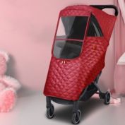 Kitcheniva Winter Baby Stroller Cover Wind-proof, Red