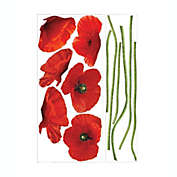 Roommates Decor Poppies at Play Giant Wall Decals