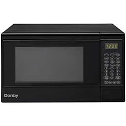 1.4 Cu. Ft. 1100W Black Countertop Microwave Oven