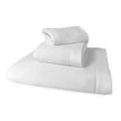 Bedvoyage Rayon Made from Bamboo Luxury Towels, 1 Bath, 1 Hand, 1 Washcloth - White